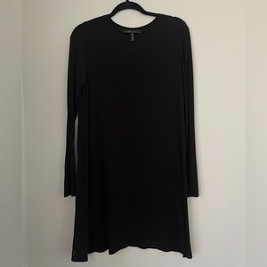 BCBGMAXAZRIA Black Long Sleeve Jersey Dress Size Medium